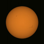 Sonne am 30.04.2023 mit der Vaonis Stellina