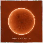Sonne H-Alpha 23/04/23