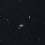 M81, M82 und NGC3077 mit 30mm Öffnung ;-)