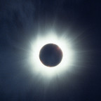 Korona der totalen Sonnenfinsternis 1999