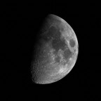 Mond (56%, zunehmend) am 28.02.2023 mit der Vaonis Stellina