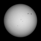 Sonne 07.02.2026 - 8" Newton Skywatcher Quattro - Touptek 2600 Color - Weißlicht