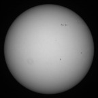 Sonne 26.06.2023 - 8" Newton - Weißlicht