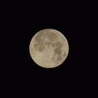 Marsbedeckung durch Mond 08.12.22 Timelapse Beginn und Ende