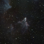 IC 63 Kassiopeias Geist mit Seestar