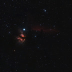 IC 434 - Pferdekopfnebel (mit Sh2-277 - Flammennebel)