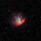 NGC281 Pacman-Nebel RGB/Schmalband (Hα/OIII)