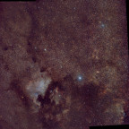Mosaik der Deneb- und der NGC 7000 Region der Bilder aus Dänemark, 09.2022; Samyang 135mm + Canon 760da; wenige Minuten; von Karl-Heinz und Andreas
