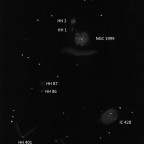 NGC 1999 mit Herbig Haro Objekten