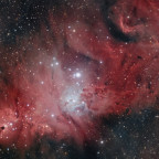 NGC2264, Konus- und Fuchsfellnebel
