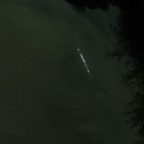 Perseiden-Meteor, aufgenommen von meiner AllSky-Kamera am 12.08.2021