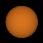 Sonne am 25.02.2023 mit der Vaonis Stellina