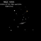 NGC 1055 im Cetus