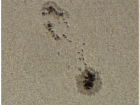 Sonnenfleck 2868 - "Der Schuh des Manitu"