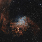 IC405 "Flaming Star Nebula" mit dem 72/400er Apo (crop)