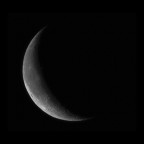 Mond (21%, abnehmend) am 13.07.2023 mit der Vaonis Stellina