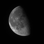 Mond am 16.10.2022 (66%, abnehmend) - aufgenommen mit der Vaonis Stellina