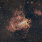 M17 / NGC6618 mit dem modifizierten Origin