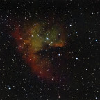 NGC281 Pacman-Nebel mit der Vaonis Stellina
