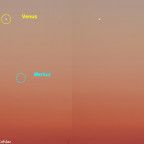 Venus und Merkur vom 29. Mai 2021