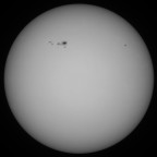 Sonne 23.02.2024 - 8" Newton - EOS 700D - Weißlicht