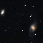 NGC 3718 und NGC 3729 Galaxien