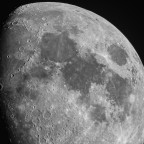 Zunehmender Mond (73 %) vom 8.3.2025