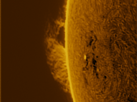 Sonne in Halpha am 13.06.2024