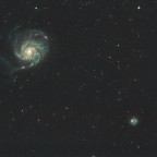 M101 (RGB + L-Extreme) bei Vollmond
