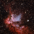 NGC 7380 - Neue Version Schmalband & RGB