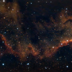 NGC7000 mit der Vaonis Stellina (96 Minuten belichtet)