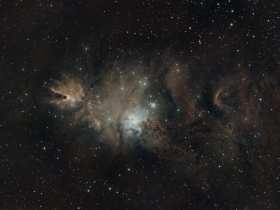 NGC 2264 Weihnachtsbaum-Cluster mit Seestar S50