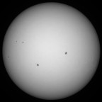 Sonne 16.01.2024 - 8" Newton - EOS 700D - Weißlicht