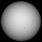 Sonne 27.12.2023 - 8" Newton - EOS 700D - Weißlicht