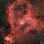 IC1805 (Herznebel) - 4 Stunden - Schmalband+RGB - OSC ToupTek 2600 Color - TS APO65Q Quadruplet f/6,5