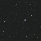 M57 Ringnebel in der Leier mit 76/700