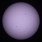 Sonne in Ca-K/Ca-H am 24.06.2023