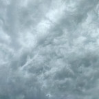 Nimbostratus-Wolken am 05.07.2022